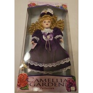Vintage Brass Key Victorian Collection Limited Edition Genuine Porcelain Doll